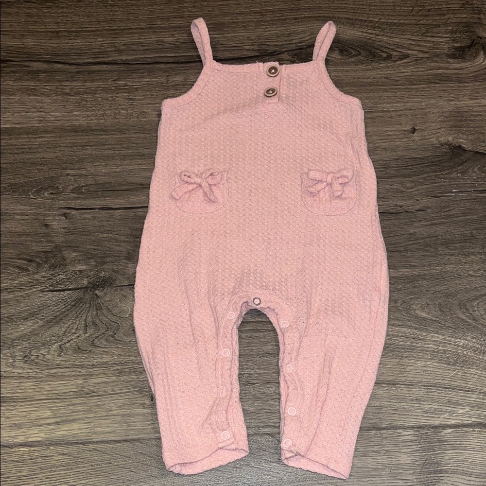 Baby pink Jessica Simpson outfit size 6-9mo